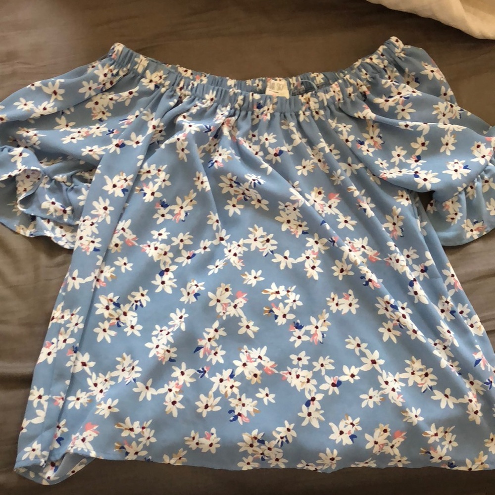 Off the shoulder blouse